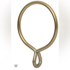 Set of 14 Drapery Eyelet Curtain Rings **New** unopened Warm Gold 2.3”
